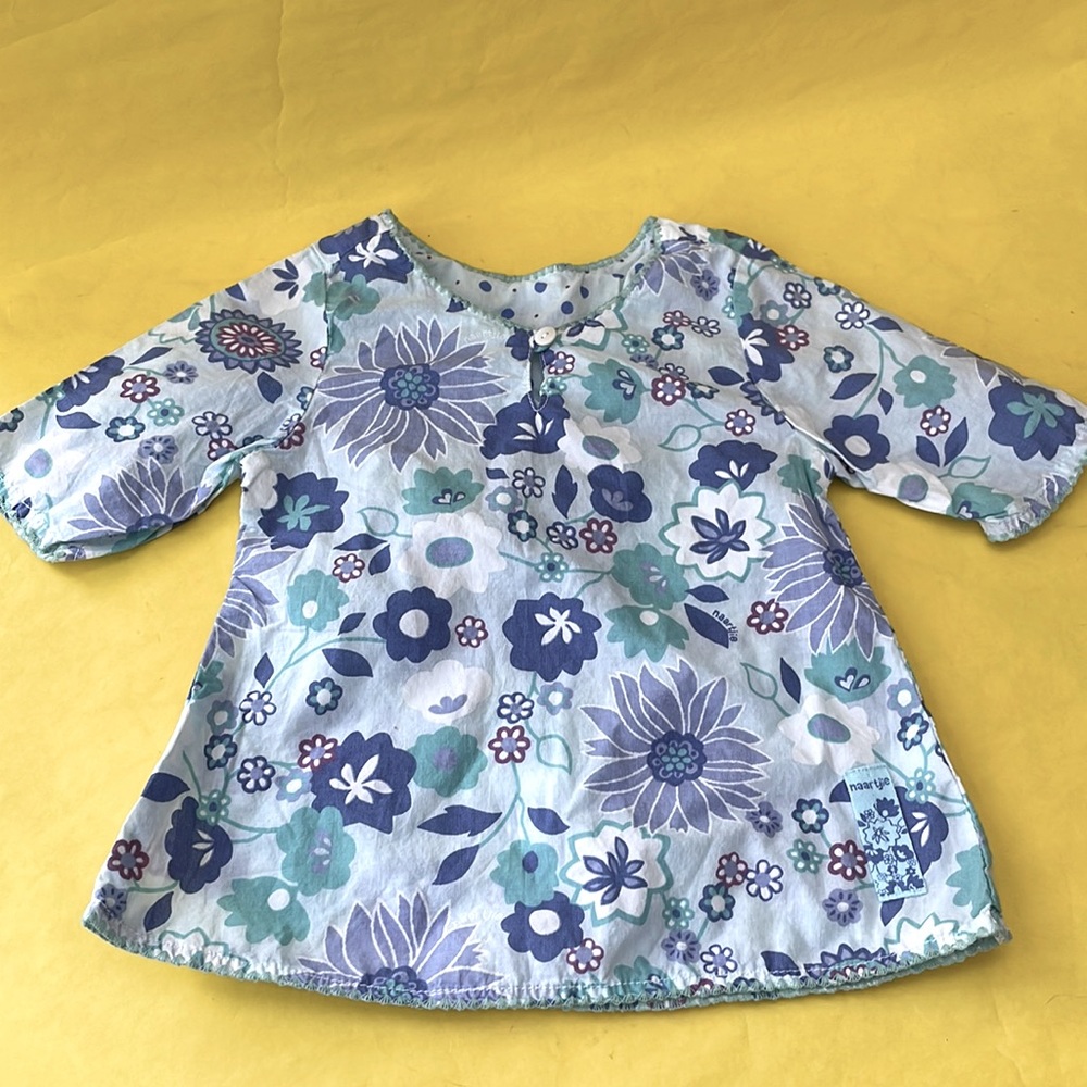 Vintage multicolored Naartjie cotton top